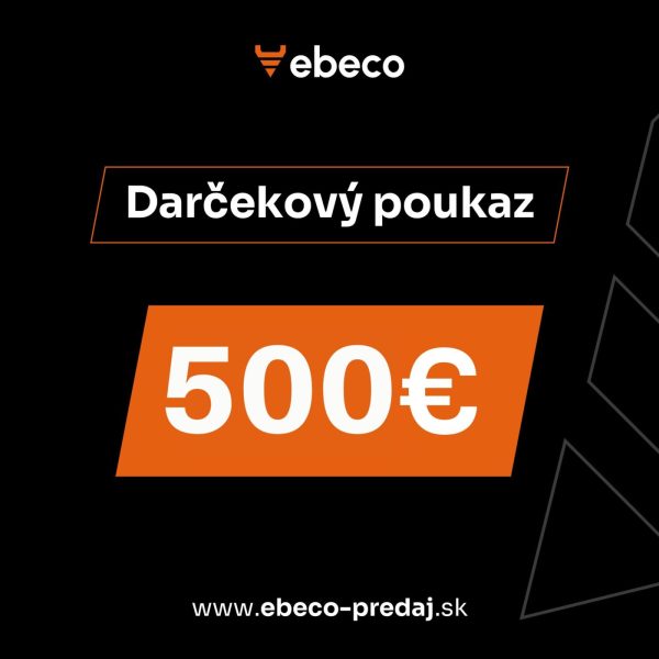 Ajándékutalvány 500€ értékben