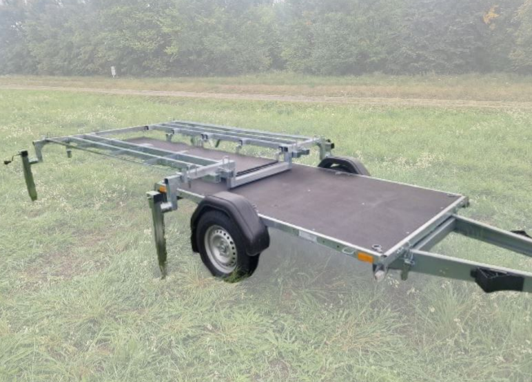 MÉHÉSZET – MOBIL Méhkaptár Platform – EB 10 (10 kaptár) – EBECO N5, N6, N7 Utánfutókhoz (1,26 m x 2,20 m) - Image 2